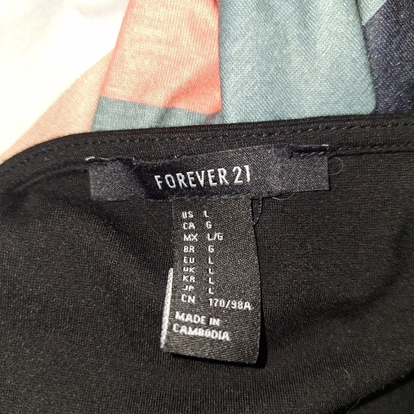 Forever 21 Black Sleeveless Crop Tank Top - Picture 4 of 4